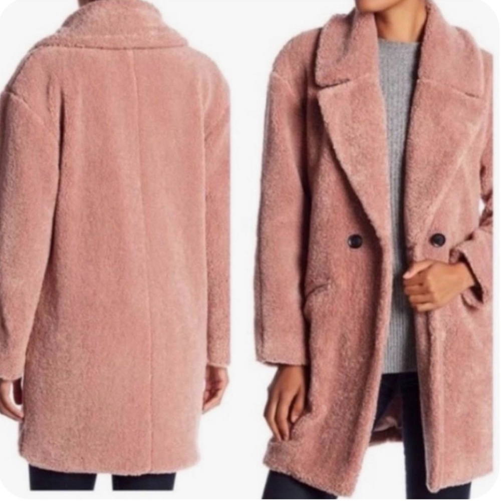 Lucky Brand Pink Sherpa Jacket